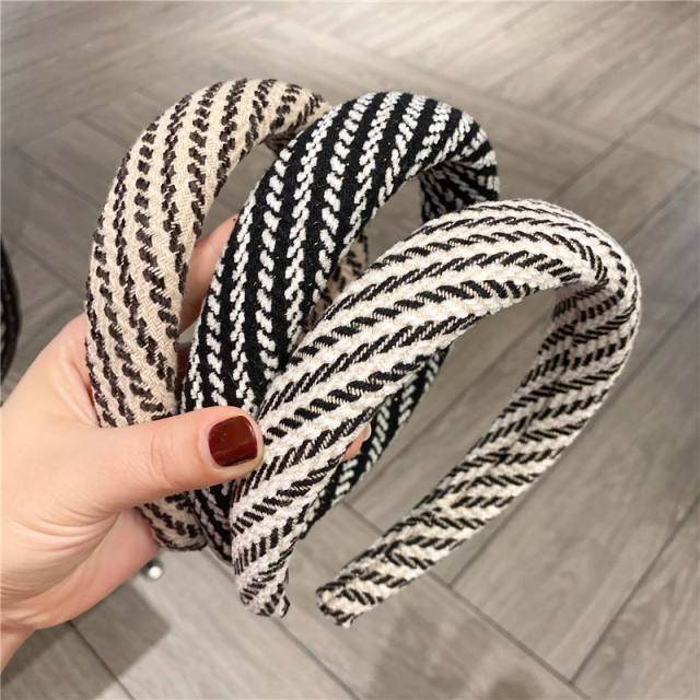 Koean fashion ins trend padded headband