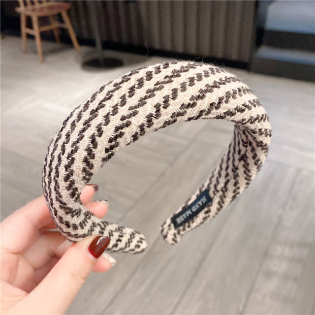Koean fashion ins trend padded headband