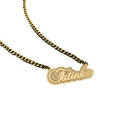 Occident fashion custom stainless steel necklace