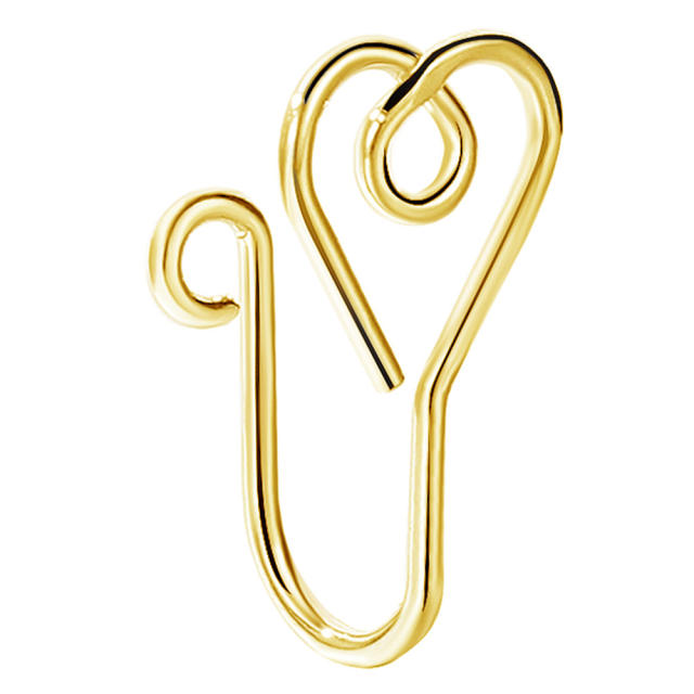 Hot sale blue color evil ey nose pin