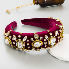 Baroque trend padded headband