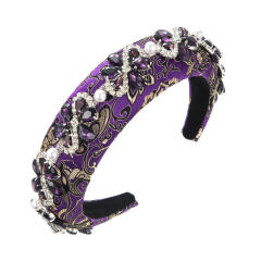 Vintage baroque padded headband