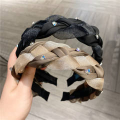 Occident fashion satin braid headband