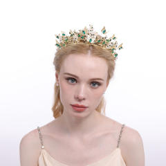 Eleagnt handmade color cubic zircon butterfly crown
