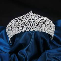 Occident fashion handmade luxury diamond crown
