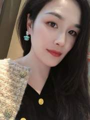 Boho handmade bow real gold plated earrings