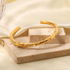 INS 18KG stainless steel bangle