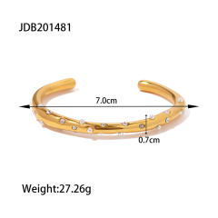 INS 18KG stainless steel bangle