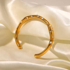 INS 18KG stainless steel bangle