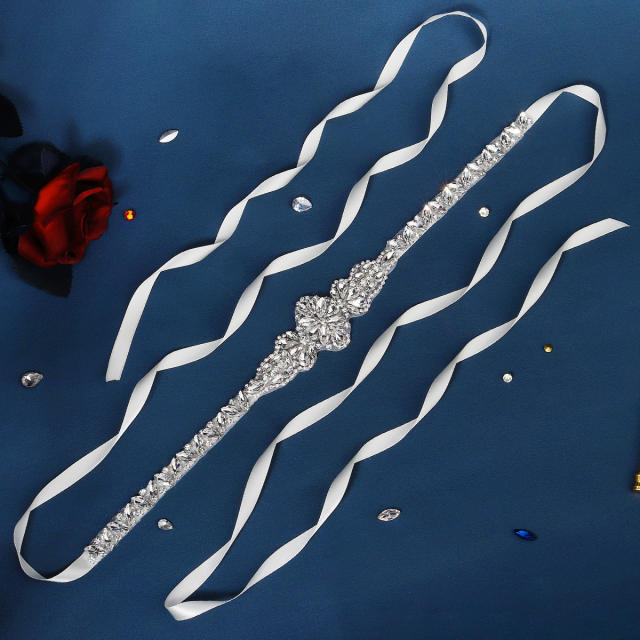 Elegant handmade diamond waist chain for bridal