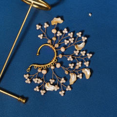 INS handmade gold color ear wrap