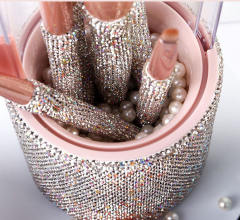 8pcs set delicate diamond makeup brushes set