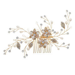 Korean fashion elegant flower bridal hair combs