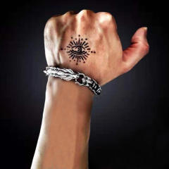 Hiphop the dragon head chain bracelet for men