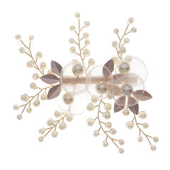 Korean fashion mesh flower handmade bridal hair pins