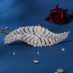Luxury diamond bridal hair combs