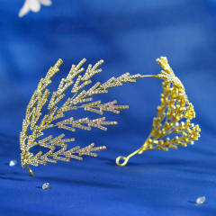 INS pave setting rhinestone luxury wedding headband