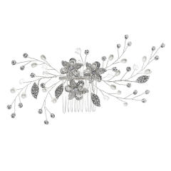 Korean fashion elegant flower bridal hair combs