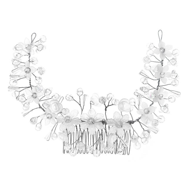 Occident fashion handmade crystal beads bridal hair combs