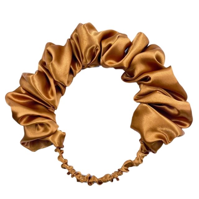 Amazon hot sale satin scrunchies headband