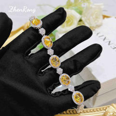 Creative luxury party queen topaz statement jewelry set