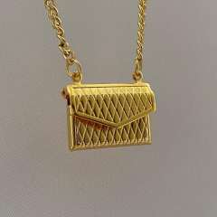 Popular envelop pendant locket necklace