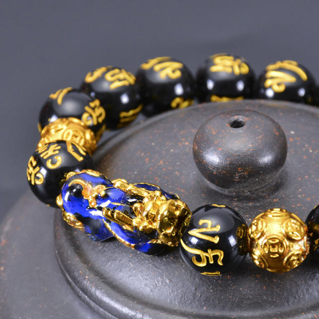 Hot sale discoloration bead pixu bracelet