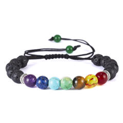 Korean fashion creative color natural bead bracelet