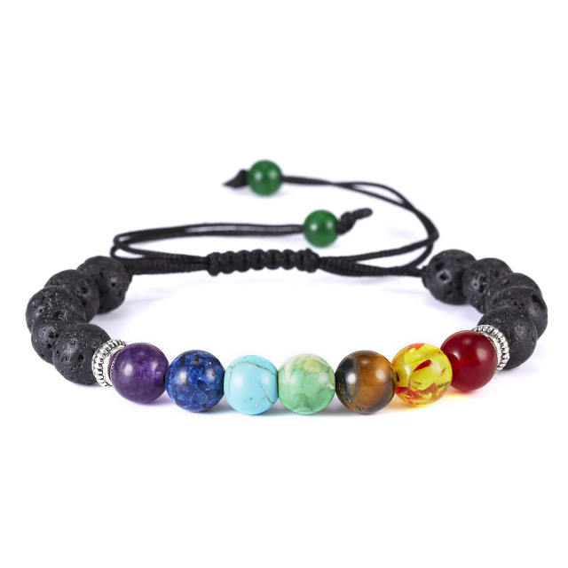 Korean fashion creative color natural bead bracelet