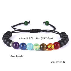 Korean fashion creative color natural bead bracelet