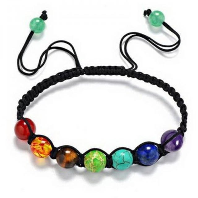 Korean fashion creative color natural bead bracelet