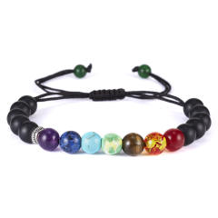 Korean fashion creative color natural bead bracelet