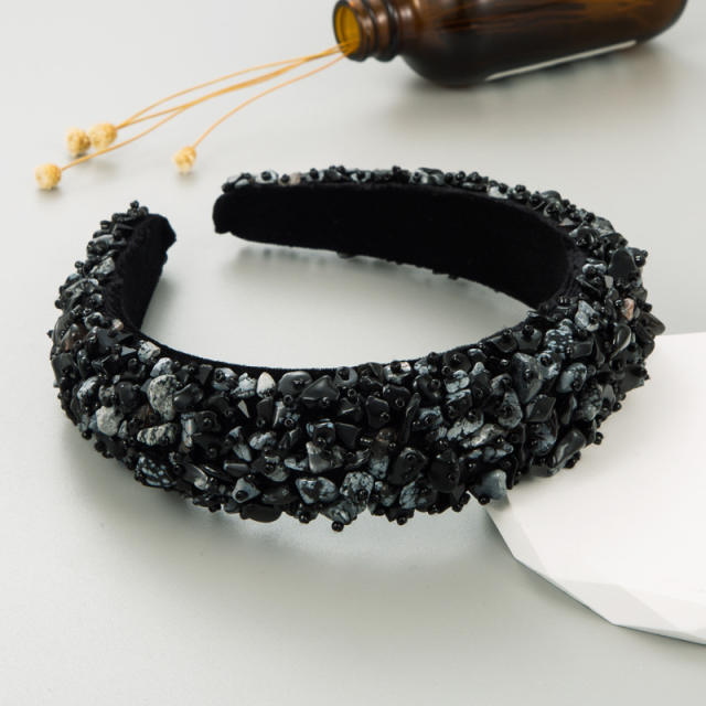 Barque trend handmade padded headband