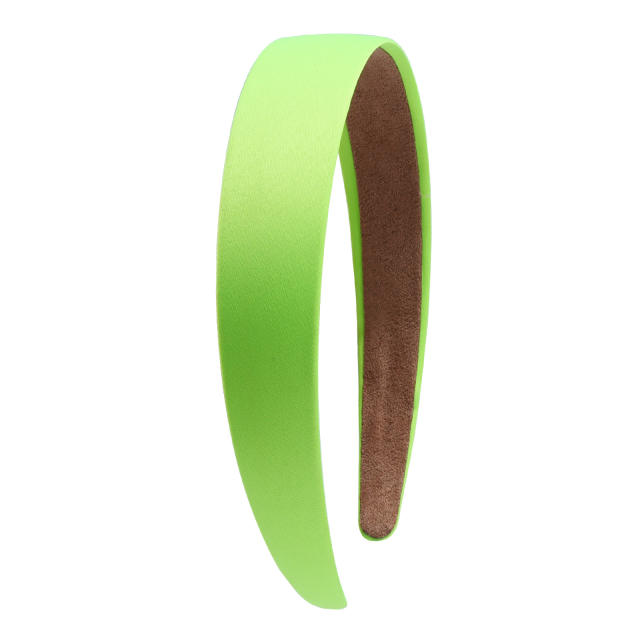 3cm easy match satain headband