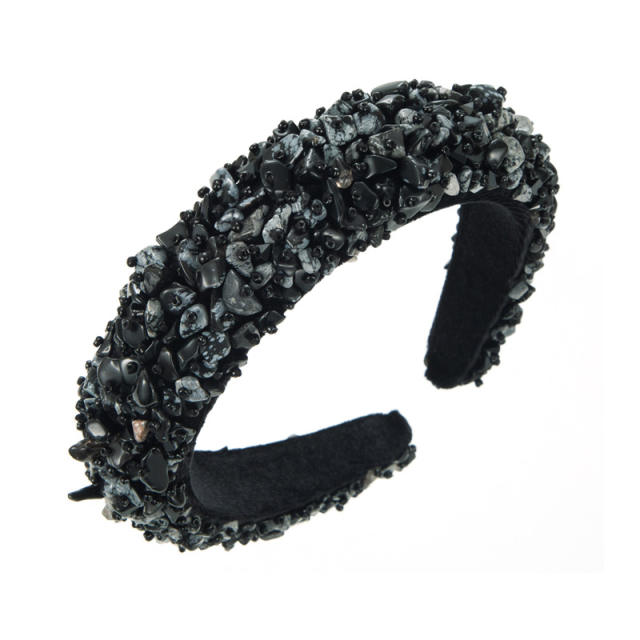 Barque trend handmade padded headband