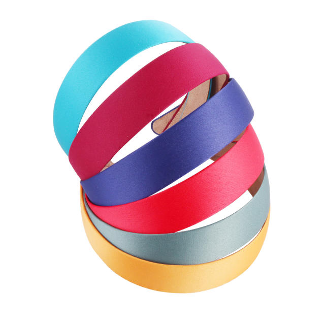 3cm easy match satain headband