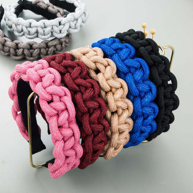 Korean fashion braid headband