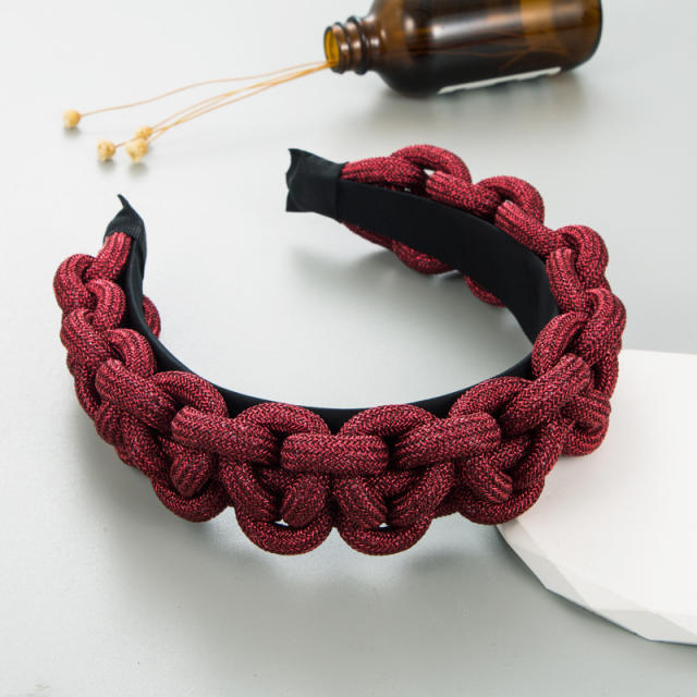 Korean fashion braid headband