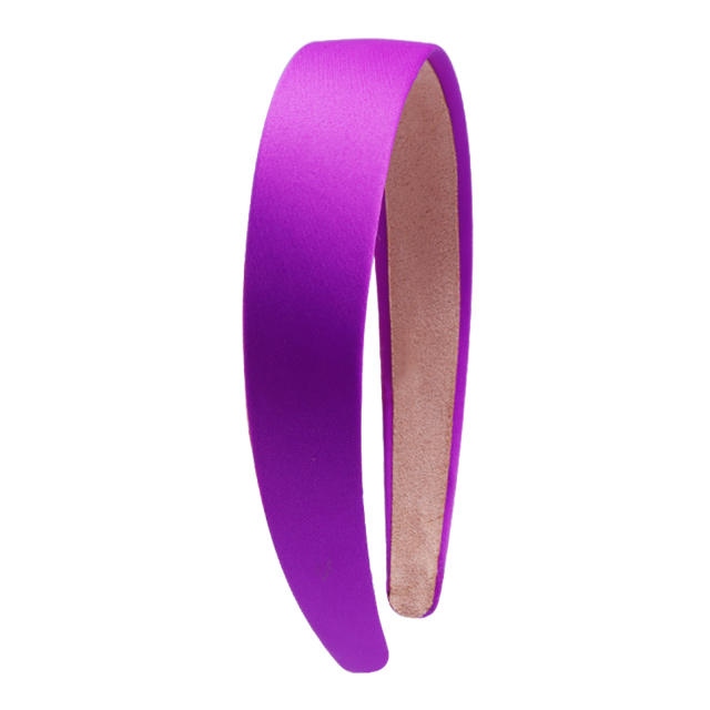 3cm easy match satain headband