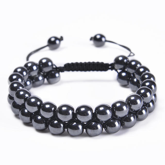 10mm tiger eye beads natural bead braid bracelet for men