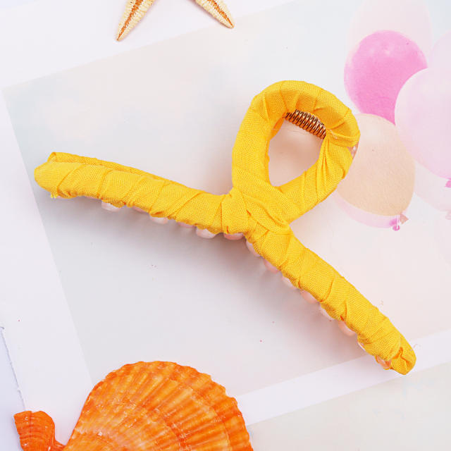Large size candy color hair claw clips