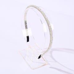 Korean fashion easy match color crystal beads headband