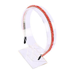 Korean fashion easy match color crystal beads headband