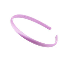 1cm plain color satin headband