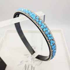 Korean fashion sequins crystal beads headband