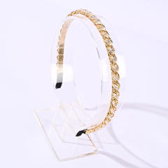 Korean fashion easy match color crystal beads headband