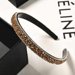 Korean fashion sequins crystal beads headband