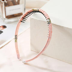 Occident fashion easy matach leopard grain zig zag headband