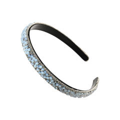 Korean fashion sequins crystal beads headband
