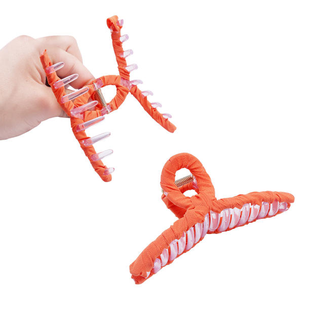 Large size candy color hair claw clips